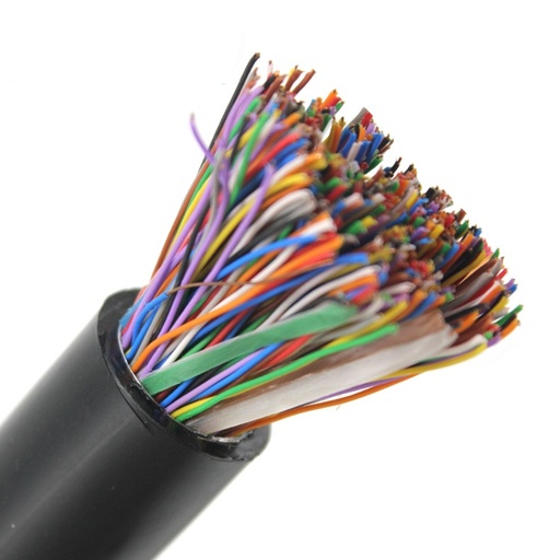 Indoor Telephone Flat Cables Types 30 Pair Cat.3 Outdoor Aerial Cable For Telephone Cell Phone Telecommunication Cable